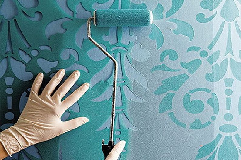 Types de pochoirs pour murs à peindre - Selon les matériaux