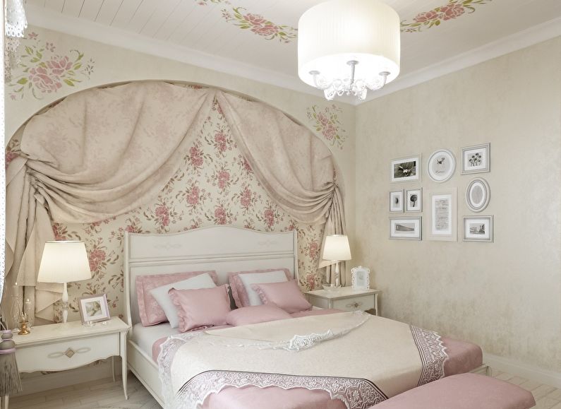 Conception d'une petite chambre de style provençal - photo