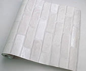 Papier peint brique blanche