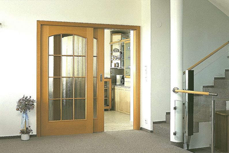 Types de portes coulissantes intérieures par type de mouvement - Ouverture