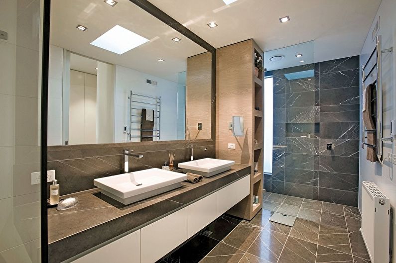 Miroir de salle de bain - Matériaux