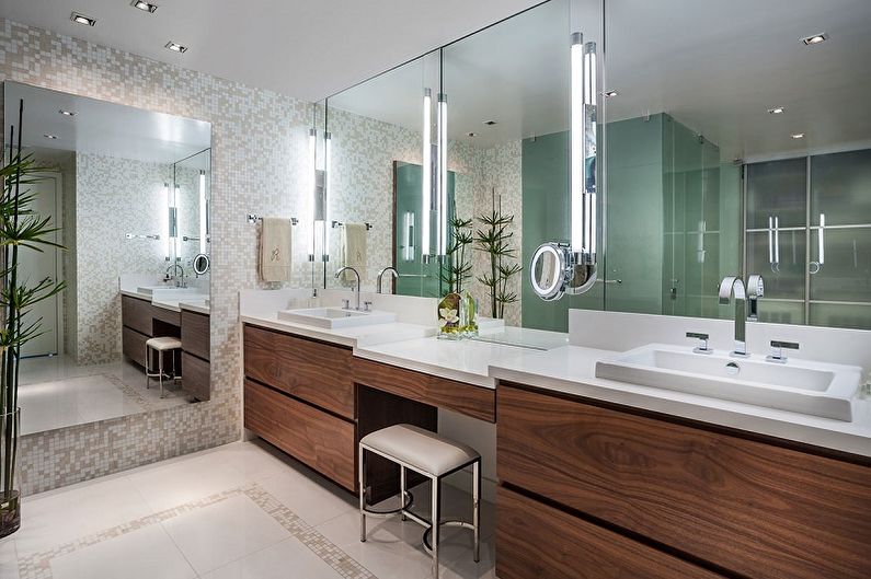 Miroir de salle de bain - Formes et tailles