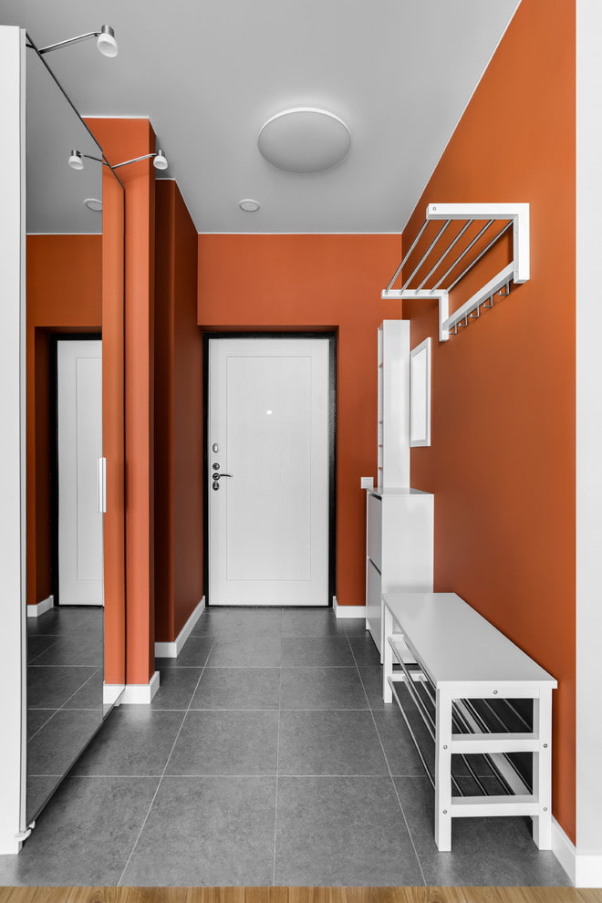 schéma de couleurs du couloir