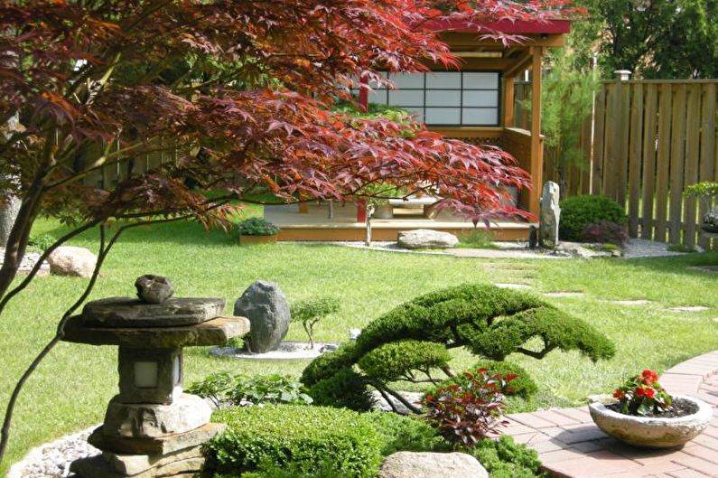 Style japonais - Aménagement paysager de la banlieue