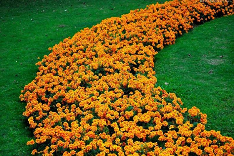 Rabatka - Parterre de fleurs à la campagne, idées d'aménagement paysager