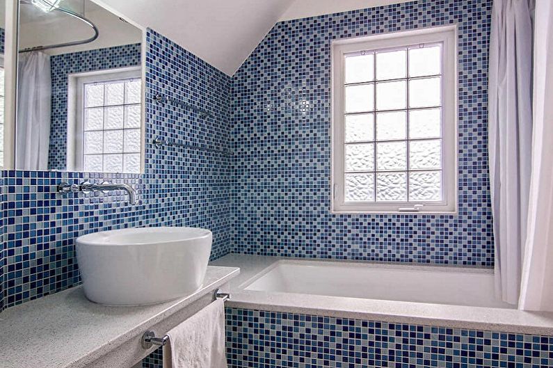 Types de carreaux muraux de salle de bain