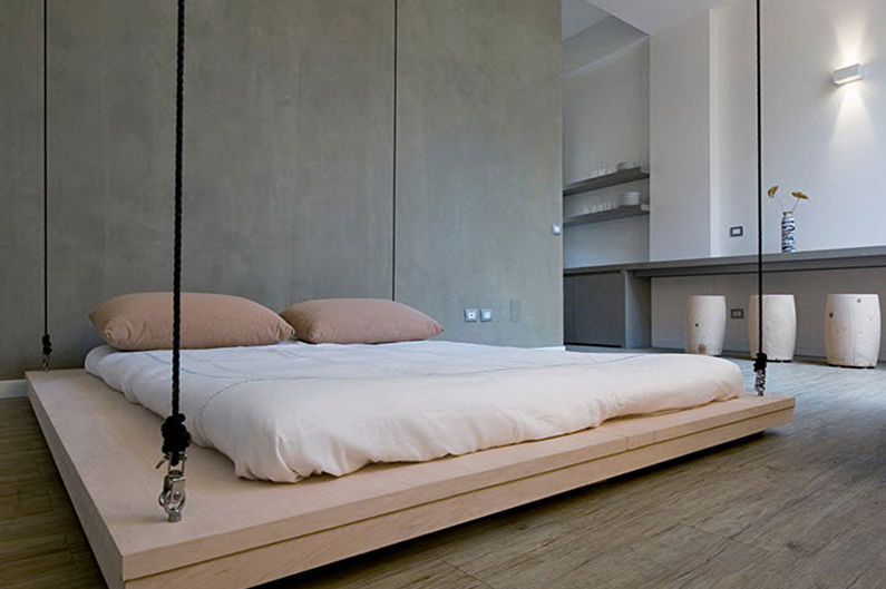 Design de chambre minimaliste - Meubles