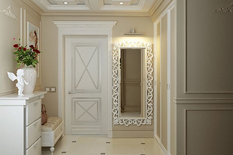 Couloir - Conception d'appartement de style classique