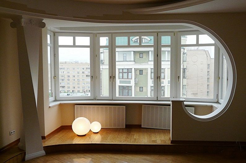 Réaménagement d'un appartement d'une pièce à Khrouchtchev - Projet 2
