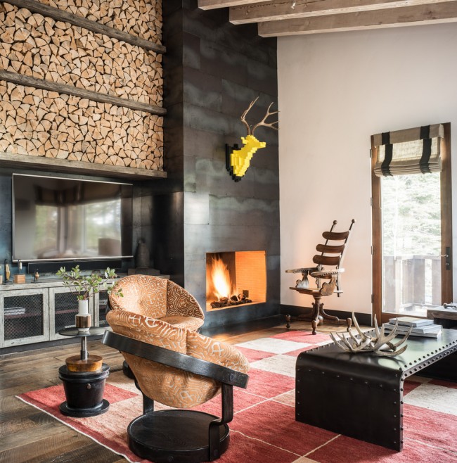 La cheminée domestique a toujours été interprétée comme un élément décoratif important de la maison.
