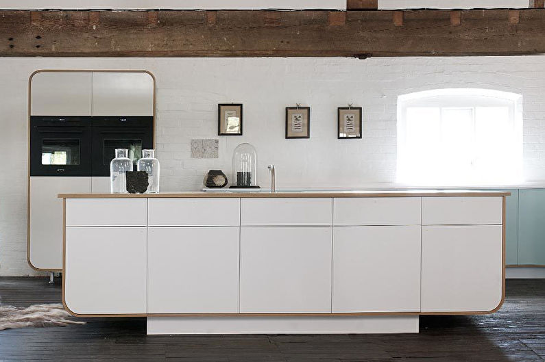 Conception de cuisine 8 m²  dans un style moderne