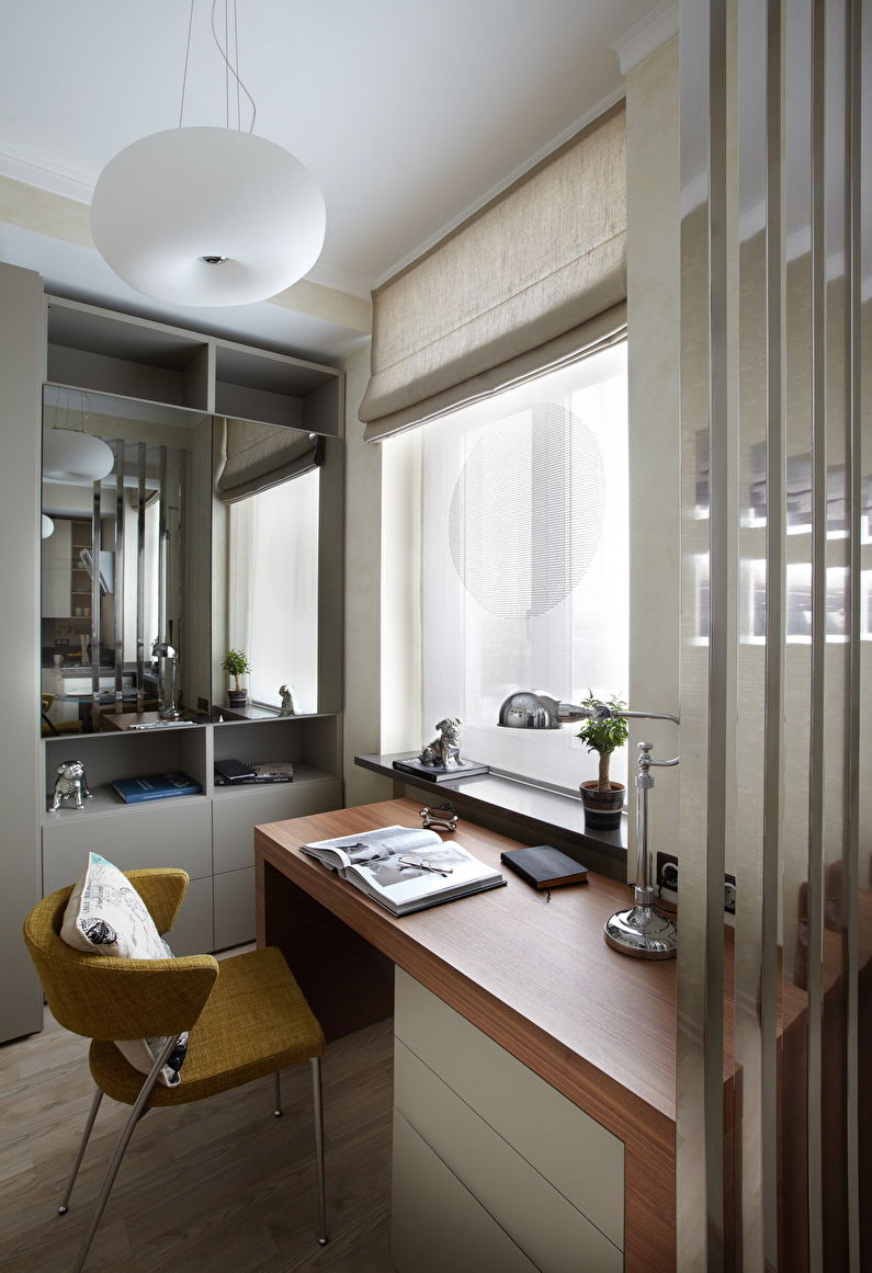 L'intérieur d'un petit appartement dans un style moderne