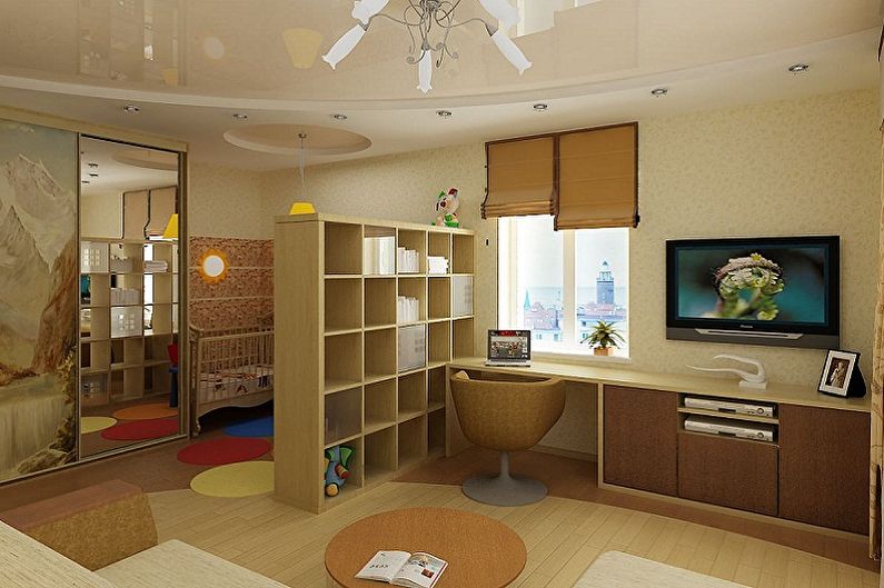 Comment zoner une chambre parent-enfant - Zonage d'une pièce avec des meubles