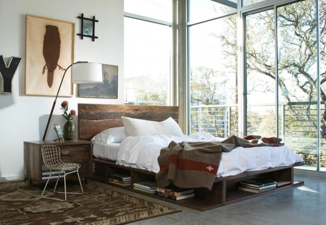 Les meubles de chambre à coucher modernes doivent être simples et fonctionnels.
