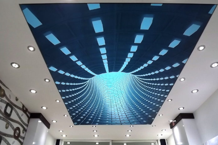 plafond abstrait
