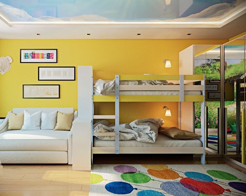 Solutions de couleurs pour la chambre parent-enfant