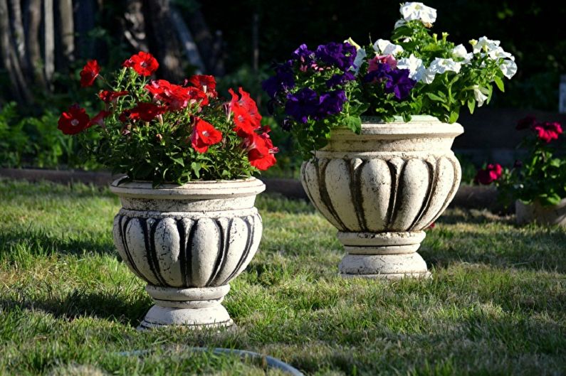 Types de pots de fleurs d'extérieur - Méthodes d'installation