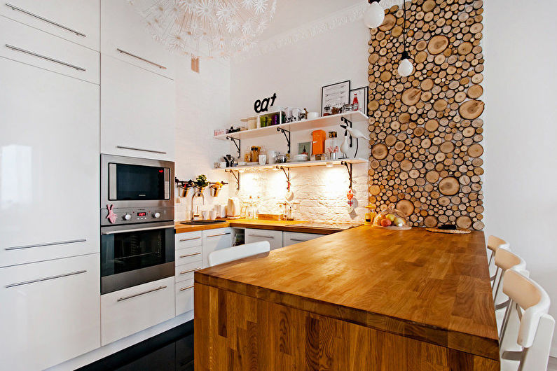 Cuisine 11 m²  éco-style - Design d'intérieur