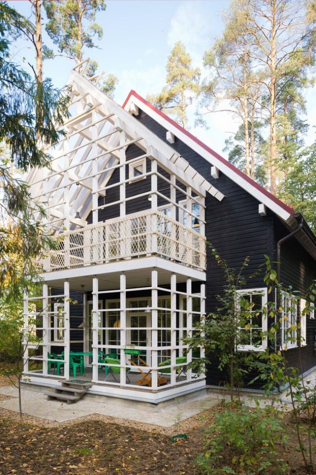 Style scandinave dans la conception d'une maison d'un bar