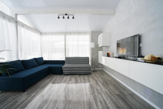 meubler le salon dans un style minimaliste