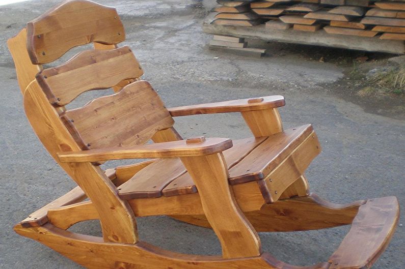 Chaise à bascule DIY - Matériaux