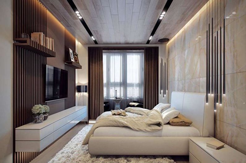 Design d'intérieur de chambre minimaliste - photo