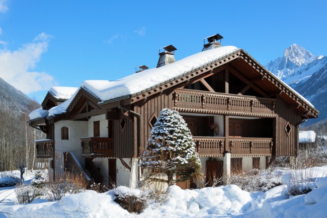 Maison de style chalet alpin