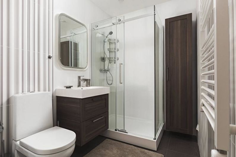 Salle de bain avec douche (85 photos): idées de design