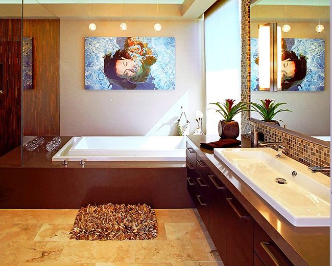 Un tel tapis de bain inhabituel chatouillera agréablement vos pieds, leur procurant un effet de massage.