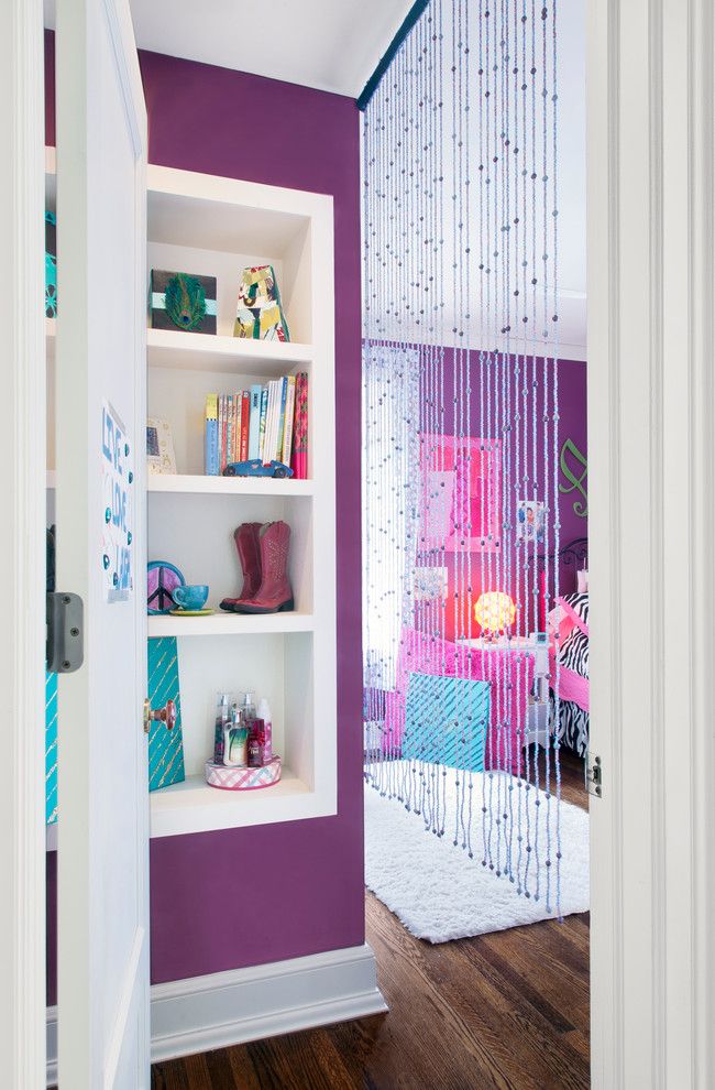 Les rideaux de perles DIY seront une excellente décoration pour une chambre d'enfant 