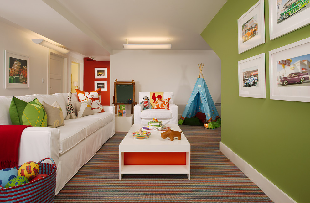 Un tapis moelleux est un élément indispensable d'une chambre d'enfant